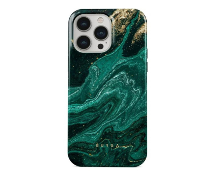 Etui do telefonów Burga Tough Magsafe iPhone 15 Pro Emerald Pool BURGIP15PTHMAGFA04
